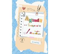 NUOVA AGENDA DELL'INSEGNANTE 2025-2026: MAESTRA MARIA GRAZIA: A COLORI