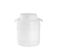 Nuova Plastica Adriatica Barril con Boquilla Ancha para Alimentos líquidos Polietileno HDPE (30 L)