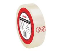 NUOVI BOPP - Cinta adhesiva transparente de 65 m de largo x 24 mm de ancho, 42 micras de alta resistencia para un agarre fuerte, perfecta para oficina, embalaje, bricolaje, envío y más (6 unidades)