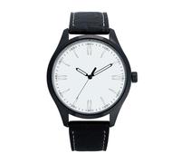 NUOVO Reloj Pulsera para Hombre con Esfera Blanca y Escritura de Cuarzo Simulada, Reloj Impermeable para Hombre, Reloj de Diseño Casual de Negocios de Moda, Reloj Clásico Negro, Blanco