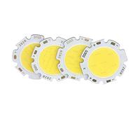 NUOYIYI 10 unids LED Beads Cob Chip Diodo emisor de luz Bridgelux Chip 3W 5W 7W 10W 2820 CRI80 CALIENTE/NATURAL/BLANCO PARA LA COB LED DIY Bulbo LED-Blanco natural 2820_5W 300mA 15-18V