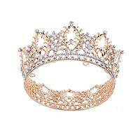 Nupcial tiara corona rey rey adorno para el cabello joyas para mujeres tiaras y coronas accesorios para la cabeza