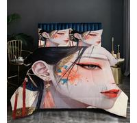 Nuphtun Edredón Extra Grande 180x200 | Chica Pelirroja, Confeccionado con Tejido de Microfibra Relleno de Algodón 200 gsm, Amplio y Muy Cómodo, Ideal para Familias T112