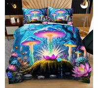 Nuphtun Juego de Cama 200x200 Seta de Colores, Tejido Ligero y Transpirable para Todas Las Estaciones Dormitorios Principales, Gran Durabilidad y Fácil Mantenimiento L124-