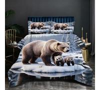 Nuphtun Juego de Cama Matrimonial 150x200 cm Estrella Fugaz, Incluye 2 Fundas de Almohada a Juego | Microfibra Toque Sedoso, Confort Superior Durante Todo el Año D249 H249-