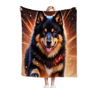 Nuphtun Manta Polar 220 x 240 Animal Perro, Manta Maxi Confort 220x240 cm | Suavidad Permanente y Fácil Mantenimiento, Salas de Estar Amplias y Días de Lluvia D50