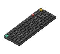 nuphy Air100 V3 Teclado mecánico inalámbrico de perfil bajo, 99 teclas, 100 % diseño, estructura gasket con botón, intercambio en caliente, RGB, compatible con Bluetooth/2,4 GHz/USB-C (disposición de