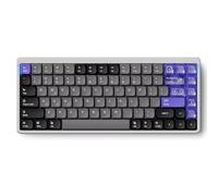 nuphy Air75 HE - Teclado magnético personalizado con cable de disparo rápido, RGB HotSwap, 84 teclas, 75% de diseño, accionamiento ajustable, esports de bajo perfil, efecto pasillo (interruptor