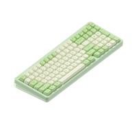 nuphy Teclado inalámbrico Halo96 V2, estructura de junta, teclado para juegos intercambiable en caliente, teclado mecánico retroiluminado RGB de 99 Kyes, compatible con QMK/VIA, Bluetooth/USB-C/2.4