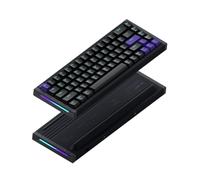 NuPhy X BH65 - Teclado de efecto Hall, interruptor magnético intercambiable en caliente, modo de activación rápida ajustable, RGB personalizado para Mac, Windows, Linux, juegos de jade magnético negro