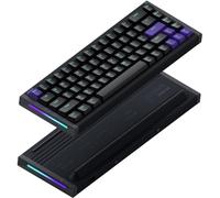 NuPhy X BH65 - Teclado para juegos con interruptor magnético de aluminio, 65% 68 teclas RGB de disparo rápido con cable, teclado de efecto Hall personalizado, teclas PBT, punto de accionamiento