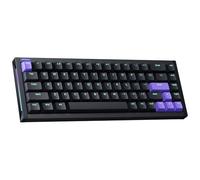 NuPhy X BH65 Teclado para juegos de aluminio 68 teclas RGB, disparador rápido, cableado, efecto Hall personalizado, teclas PBT, punto de accionamiento
