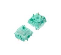 nuphy x Gateron Switches para Teclado Mecánico, Lineal Switch, 5 Pin 37gf, Interruptores MX para Gaming Keyboard/DIY Kit (90 Piezas, Mint)