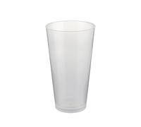 Nupik deSter x Vaso Combi Reutilizable de 450 cc, 500 vasos, 100% Reciclable, Plástico duro Polipropileno, Libre de BPA, Resistentes, Formato Ahorro Profesional, Soporta bebidas frías y calientes