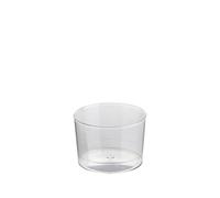 Nupik - Pack 20 unidades - Vasos de vino 210 ml transparentes reciclables y reutilizables resistentes ideales para eventos y catering