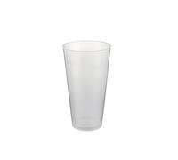 Nupik - Packs de vasos de plástico duro reutilizables y reciclables (material ecológico) (Pack 10 Vasos Combi de 450 ml)