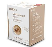 NUPO Diet Oatmeal Manzana y Canela - Comida Dietética Premium para el Control de Peso I Sustituto Completo de la Comida para el Control de Peso I 12 Raciones I Sin OMG