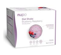 NUPO Diet Shake Arándano-Frambuesa - Batidos dietéticos de primera calidad para el control de peso I Batido sustitutivo de comidas probado clínicamente para el control de peso I 30 Raciones I Sin OMG