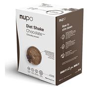 NUPO Diet Shake Chocolate - Batidos dietéticos de primera calidad para el control de peso I Batido sustitutivo de comidas probado clínicamente para el control de peso I 12 Raciones I Sin OMG