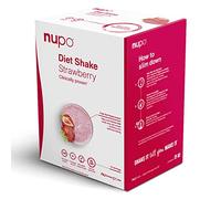 NUPO Diet Shake Fresa - Batidos dietéticos de primera calidad para el control de peso I Batido sustitutivo de comidas probado clínicamente para el control de peso I 12 Raciones I Sin OMG