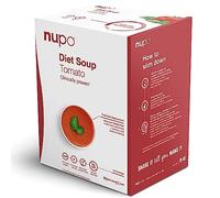 NUPO Diet Soup Tomate - Sopa Dietética I Sustituto de Comida Dietética Premium para Control de Peso I Comidas Clínicamente Probadas para un Control de Peso Eficaz I 12 Raciones I Sin Gluten