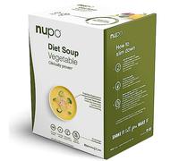 NUPO Diet Soup Verdura - Sopa Dietética I Sustituto de Comida Dietética Premium para Control de Peso I Comidas Clínicamente Probadas para un Control de Peso Eficaz I 12 Raciones I Sin Gluten