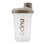 NUPO Mezclador transparente - Shaker de proteínas | 500 ml | Sin BPA | Función de mezcla de alta gama con bola mezcladora para batidos dietéticos cremosos, sopas y comidas