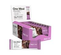 NUPO One Meal Bar - Chocolate | Barra de reemplazo de comida sabrosa para un plan de dieta equilibrada | Ayuda con la pérdida de peso | Alta en proteínas | Con 3000 mg de colágeno | 24 vitaminas y