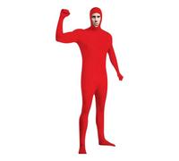 Nuqqichongtian Disfraz de Halloween, carnaval, traje de cuerpo entero, mujer y hombre, unisex, Halloween, carnaval, disfraz de cara abierta, cosplay, mono de cuerpo entero, traje de cuerpo completo