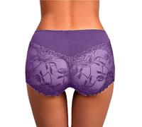 Nuqqichongtian Lencería para mujer, ropa interior de malla de cintura baja, braguitas micro bikini, ropa interior, tanga, tanga, tanga sexy y fina, con bordado de flores
