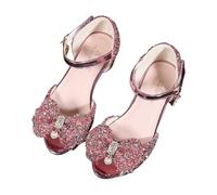 Nuqqichongtian Zapatos de ballet para niña, zapatos de baile, zapatos casuales, zapatos de vestir festivos, zapatos de princesa, zapatos planos para niños, zapatos de tacón alto, zapatos escolares
