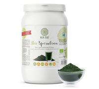NUR BIO® Spirulina en polvo 1 kg de superalimento verde proteína vegetal nutritiva vegana
