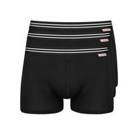 Nur Der Boxer Cotton Strech 3er Pack Calzoncillos, Negro, XX-Large para Hombre