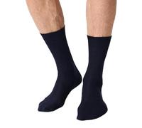 Nur Der Herren Ohne Gummi Socken 3er Calcetines, OPACAS, Azul (Maritim 190), 39-42 (Pack de 3) para Hombre