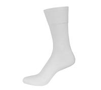 Nur Der - Calcetines para hombre, talla 41-42, color blanco