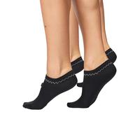 Nur Die 2 calcetines cortos suaves y resistentes, transpirables, de secado rápido, pack doble para mujer