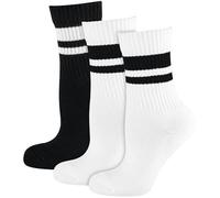 Nur Die 3 calcetines deportivos unisex de algodón para correr, calcetines cortos para correr (35-46), calcetines deportivos, calcetines de tobillo, transpirables, unisex