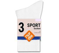 Nur Die 3 calcetines deportivos unisex de algodón para correr, calcetines cortos para correr (35-46), calcetines deportivos, calcetines de tobillo, transpirables, unisex, multicolor, 39-42