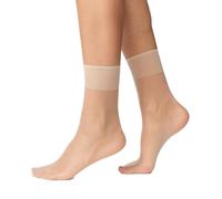 Nur Die 615869 - Calcetines Mujer, 15 DEN, Marrón (teint 114), Talla única (Talla del fabricante: One size)