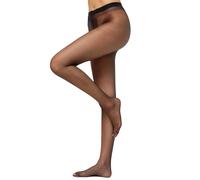 Nur Die 715949 Pantimedias, 15 DEN, Negro, 40-44 para Mujer