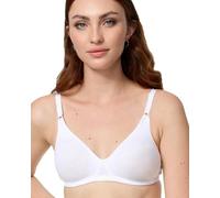 Nur Die Baumwoll BH, Sujatador para Mujer, Blanco (Weiß 030), 90B