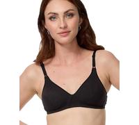 Nur Die Baumwoll BH, Sujatador para Mujer, Negro (Schwarz 094), 90C
