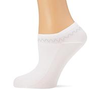 Nur Die Feines Schuhsöckchen Calcetines Cortos, Blanco, 35-38 para Mujer