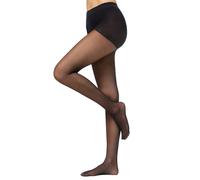 Nur Die Goodbye Laufmaschen 20 DEN Strumpfhose verhindert Laufmaschen Transparente Fein-Strumpfhose matte Optik Damen, Negro, S