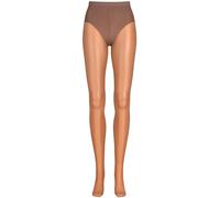Nur Die Hello Sunshine Shape 12 DEN Shaping-Strumpfhose Transparentes Feinstrumpfhose für offene Schuhe matte Optik Bronzingeffekt NylonStrumpfhose Komfortbund BaumwollZwickel Damen