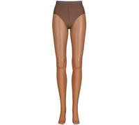 Nur Die Hello Sunshine Shape 12 DEN Shaping-Strumpfhose Transparentes Feinstrumpfhose für offene Schuhe matte Optik Bronzingeffekt NylonStrumpfhose Komfortbund BaumwollZwickel Damen