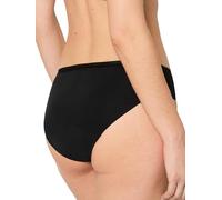 Nur Die Invisible Slip Extrastark Perioden-unterwäsche Nahtlos Unsichtbar Seamless Bio-Baumwolle Alles Geregelt Ropa Interior, Negro, XS Mujeres