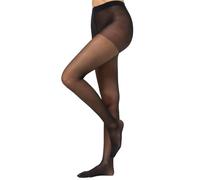 Nur Die - Medias transparentes para mujer, talla 38/40 (38-40/S) - talla alemana, color Negro 094