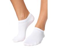 Nur Die Mujer 6er Feines Schuhsöckchen Calcetines Not Applicable, Blanco (Weiss 30), 39/42 (Talla del fabricante: 39-42)