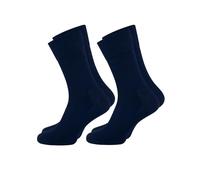 Nur Die 2er Pack Komfort Socken Damen Weich Komfortbund Bambus-socke Calcetines, Marítimo, 40 Mujeres
